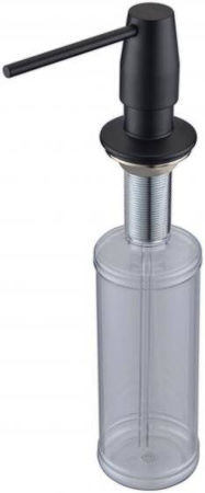 Dozownik czarny mat Blue Water