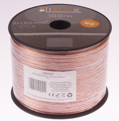 Kabel głośnikowy 2x1,00 LB0007 LIBOX
