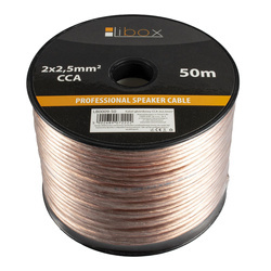 Kabel głośnikowy 2x2,50 LB0009-50 LIBOX