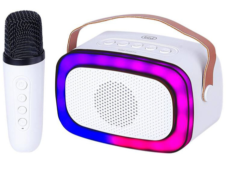 Głośnik Trevi XR8A0101 white bluetooth z mikrofonem