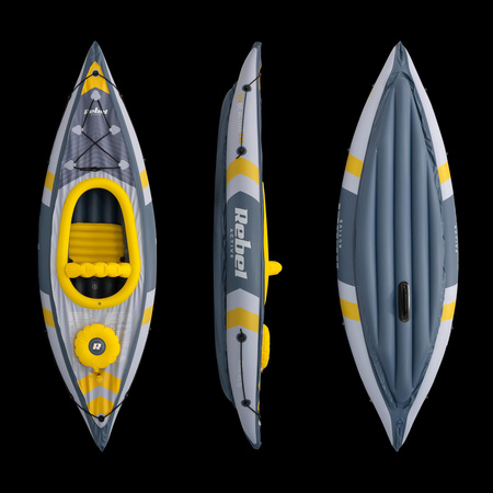 Kajak REBEL ACTIVE pompowany 282x90x43, zestaw