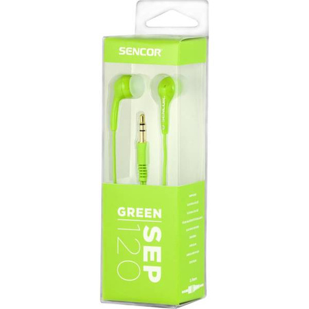 Słuchawki SEP 120 GREEN SENCOR