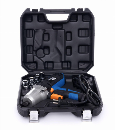 Elektryczny klucz udarowy 1/2" + walizka + nasadki KD1796 - KRAFT&DELE