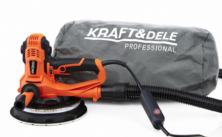 SZLIFIERKA DO GIPSU Z PODŚWIETLENIEM 1800W KD3132 - KRAFT&DELE