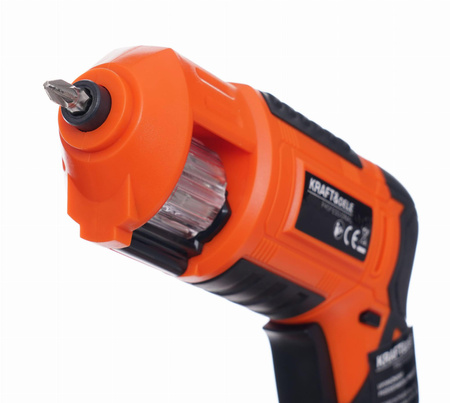 Wkrętarka AKU 1300mAh LED + Bity KD1574 - KRAFT&DELE