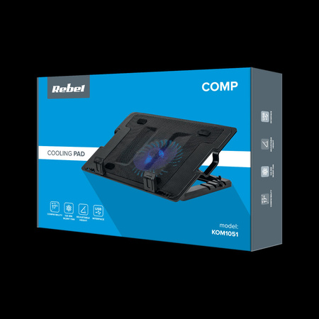 Podstawka chłodząca pod laptop 14-17&quot; Rebel