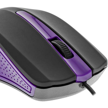 Mysz komputerowa YMS 1015PE Suva Mysz USB Fioletowa YENKE