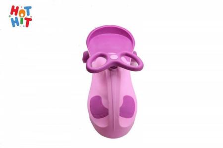 Jeździk Grawitacyjny Swing Car- Kauczukowe Koła LED różowy