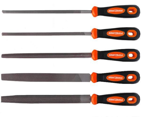 Zestaw pilników do metalu 200mm KD10891 - KRAFT&DELE