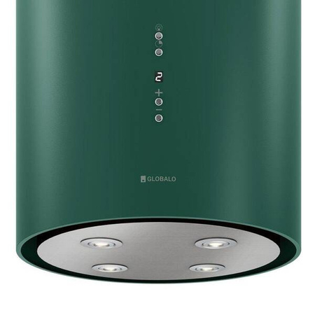 Okap kuchenny GLOBALO Cylindro Isola 39.7 Green GLOBALO