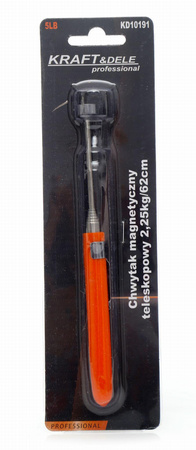 Chwytak magnetyczny - teleskopowy 2,25kg / 62cm KD10191 - KRAFT&DELE
