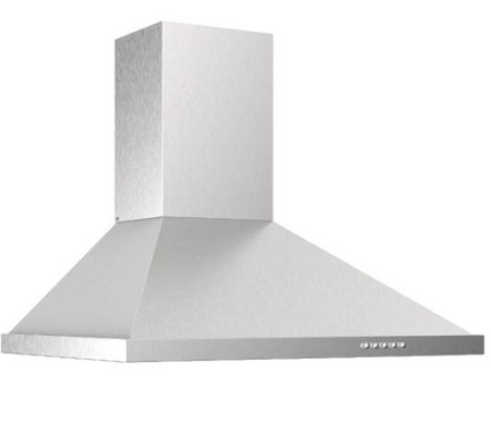 Okap kuchenny kominowy ścienny 60 cm srebrny Smith&Brown SHCP-651-I2