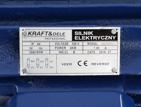 Silnik elektryczny 4,0KW 380V KD1818 - KRAFT&DELE