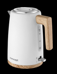 Czajnik elektryczny stal nierdzewna 1,7 l biały ELWOOD 1,7 l RK3315