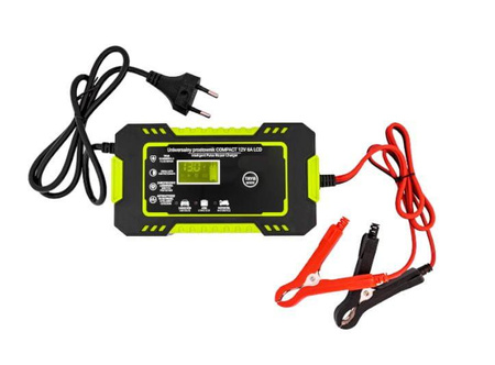 Automatyczny prostownik akumulatorowy LCD 12V / 6A KD1290 - KRAFT&DELE