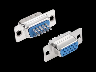 Wtyk HDDB na kabel żeński lutowany