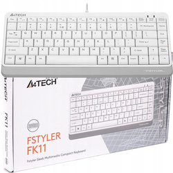 Klawiatura A4TECH FSTYLER FK11 White