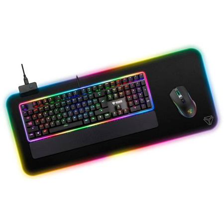 Żelowa podkładka pod mysz YPM 3006 Gaming RGB pad WARP YENKEE
