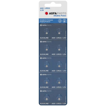 Bateria AgfaPhoto AG0 LR521 bl./10szt