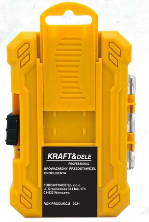 Zestaw bitów 15 el. KD10473 - KRAFT&DELE
