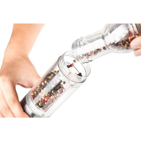 Młynek do przypraw LT7014 Młynek ręczny 2X100ML TUBE LAMART