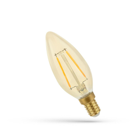 LED Świecowa E14 230V 5W COG WW Retroshine Spectrum