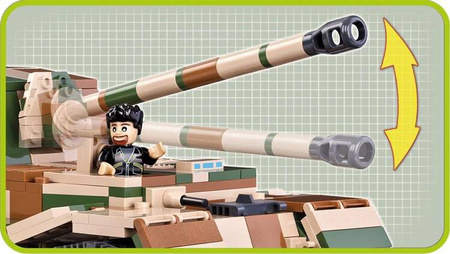 Klocki Armia Tiger Elefant niemiecki niszczyciel czolgów