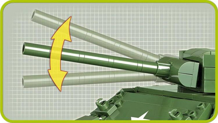 Klocki M36 Jackson amerykański niszczyciel