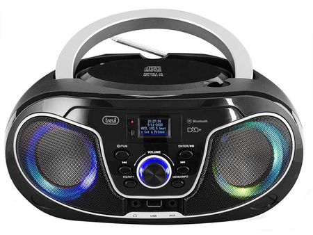 Boombox Trevi CMP588 DAB radio CD USB BT black