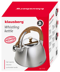 Czajnik tradycyjny 3l inox Klausberg KB-7193