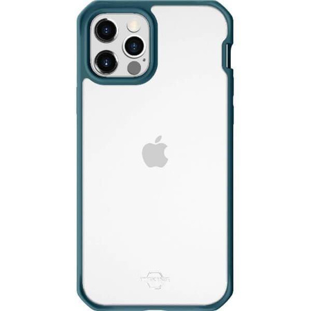 ITSKINS Etui Hybrid Solid iPhone 12/12 Pro niebieskie (GSETITS00044N0) - ITSKINS