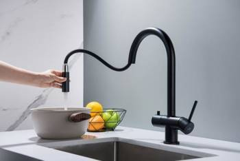 Cyrus czarny mat Blue Water