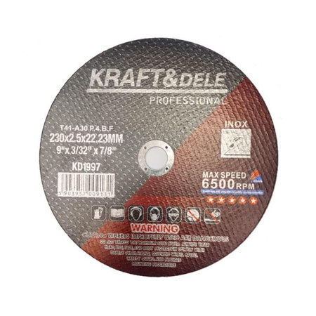 TARCZA DO CIĘCIA METALU KD1997 - KRAFT&DELE