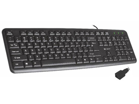 Klawiatura TRACER Maverick Black USB + PS2 Adapter