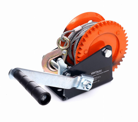 Wyciągarka korbowa linowa 3500Ibs KD1313 - KRAFT&DELE