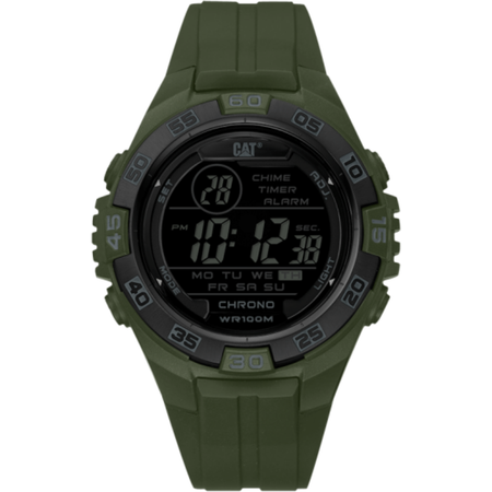 CAT zegarek digimax ABS 47mm black/green (DIY_CAT_00160) - Cat