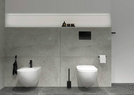 Zestaw WC podtynkowy 6 w 1 (CDEN6ZPW) - Deante