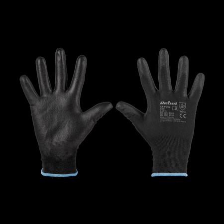 Rękawice robocze poliuretanowe CS-P002 r.9 L (2kpl.)