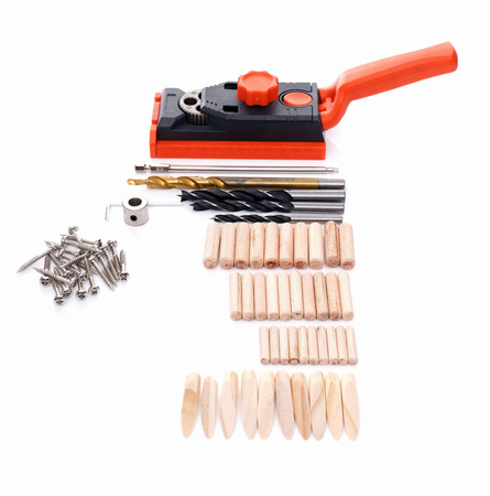 Kołkownica zestaw do połączeń kołkowych KD10571 - KRAFT&DELE