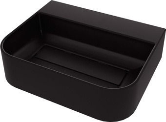 Umywalka granitowa nablatowa z miejscem na baterię - z maskownicą (CQA NU5S) - Deante