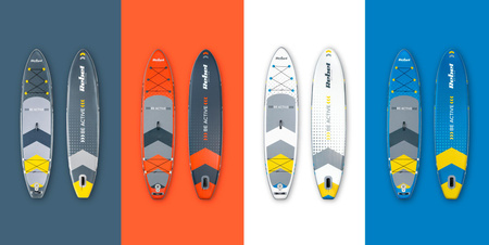 Deska SUP REBEL ACTIVE RBA4500 - niebieska