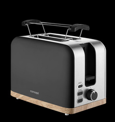 Toster ELWOOD Concept czarny TE2016