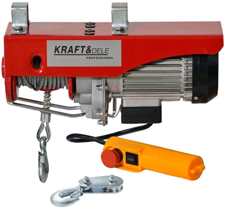 Wyciągarka Elektryczna Linowa 500kg KD1525 - KRAFT&DELE