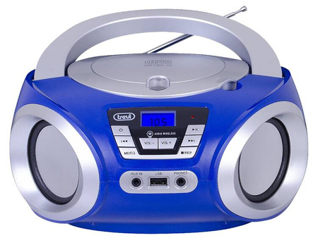 Boombox Trevi CMP54404 BT CD USB Radio MP3 blue