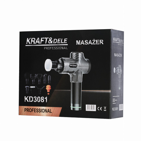 MASAŻER 125W 9EL. KD3081 - KRAFT&DELE