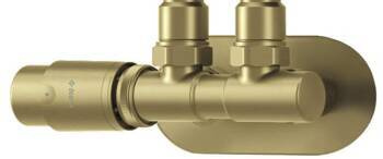 Zawór termostatyczny do grzejnika łazienkowego - lewy (AGI RZL1) - Deante