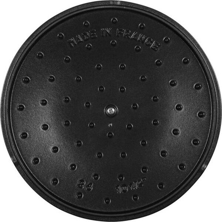 Zestaw 2 naczyń żeliwnych z pokrywką STAUB 40508-384-0 - czerwony 24 cm