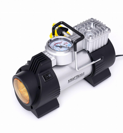 PRZENOŚNY KOMPRESOR SAMOCHODOWY 12V 190W KD1468 - KRAFT&DELE