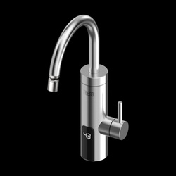 Przepływowy podgrzewacz wody - bateria kuchenna metalowa