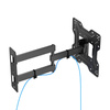 Uchwyt do ściany 23-50 cali czarny LDA41-223 (regulacja w pionie i w poziomie)
